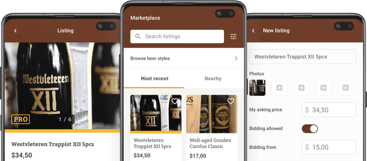 BeerNDX screenshots
